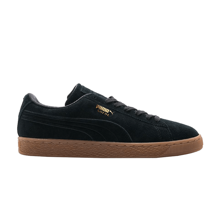 Puma Suede Classic Gold Puma Black  (Women's)