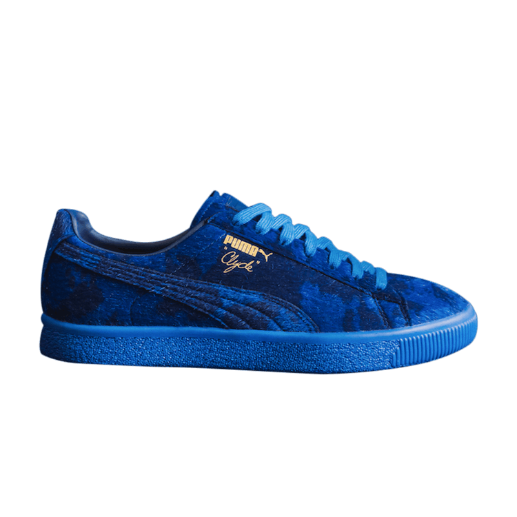 Puma Clyde Star Packer Shoes Cow Suit Blue