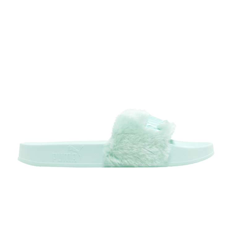 Puma Fur Slide Rihanna Fenty Bay Mint