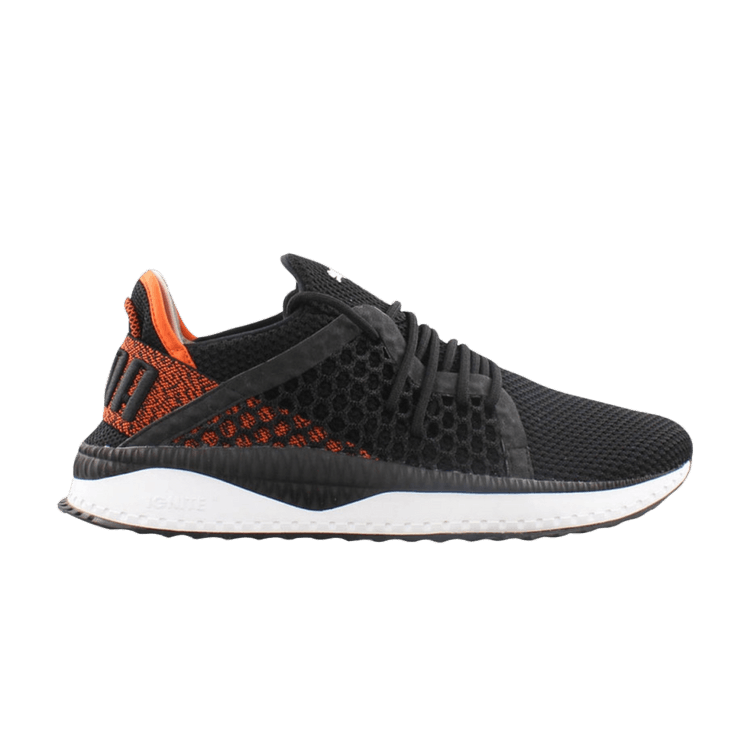 Puma Tsugi Netfit Black Scarlet Ibis