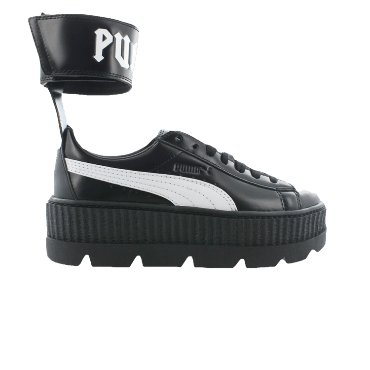 Puma Ankle Strap Rihanna Fenty Black White (Women's)