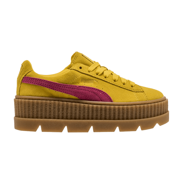 Puma Cleated Creeper Rihanna Fenty Suede Lemon (Women's)