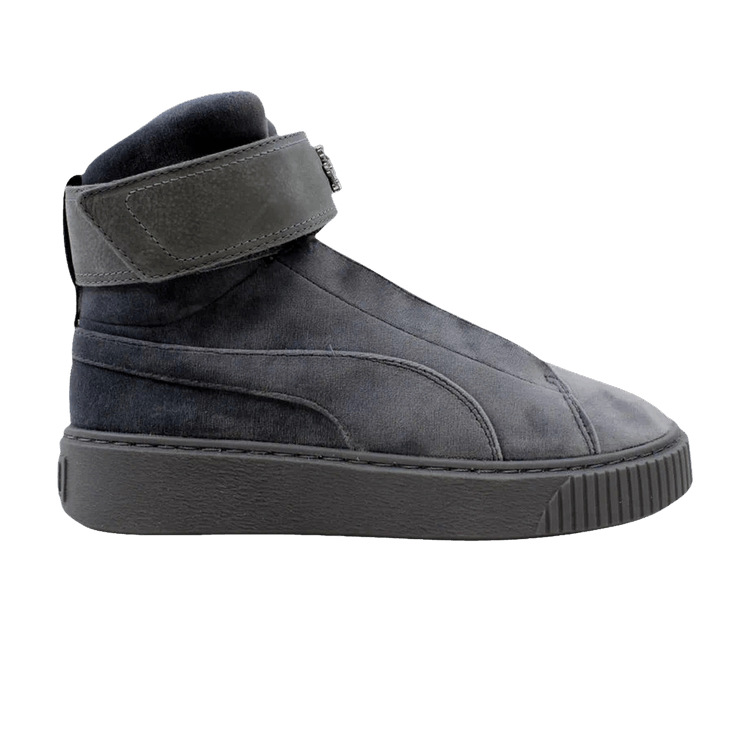 Puma Platform Mid Velour Quiet Shade  (Women's)