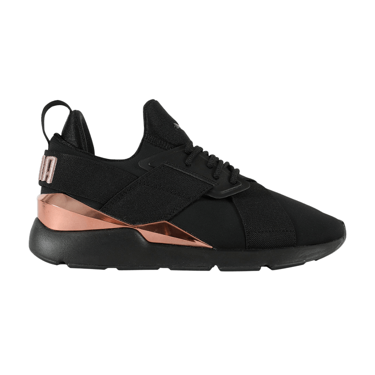 Puma Muse Metal Black Rose Gold (Women's)