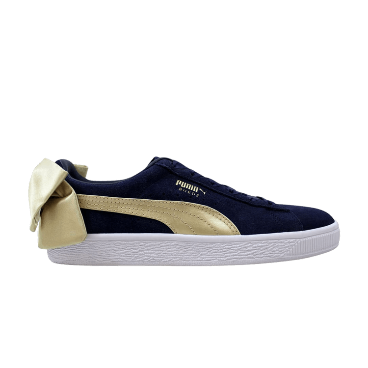 Puma Suede Bow Varsity Peacoat  (Women's)