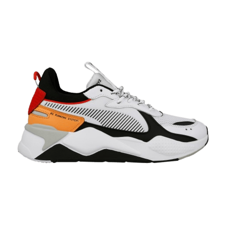 Puma RS-X Tracks White Black Orange