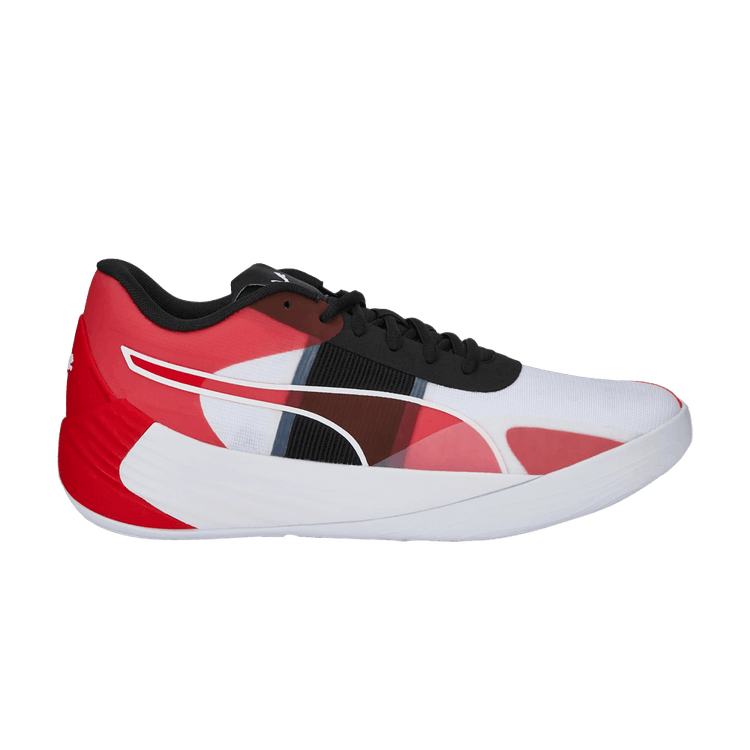 Puma Fusion Nitro Team White High Risk Red