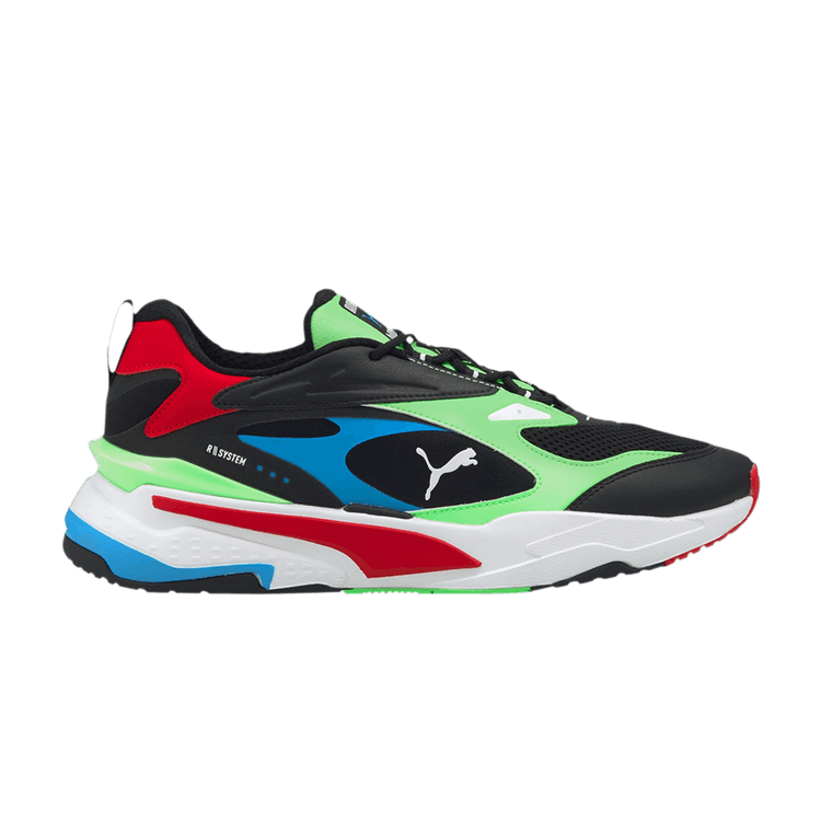 Puma RS-Fast Black Elektro Green