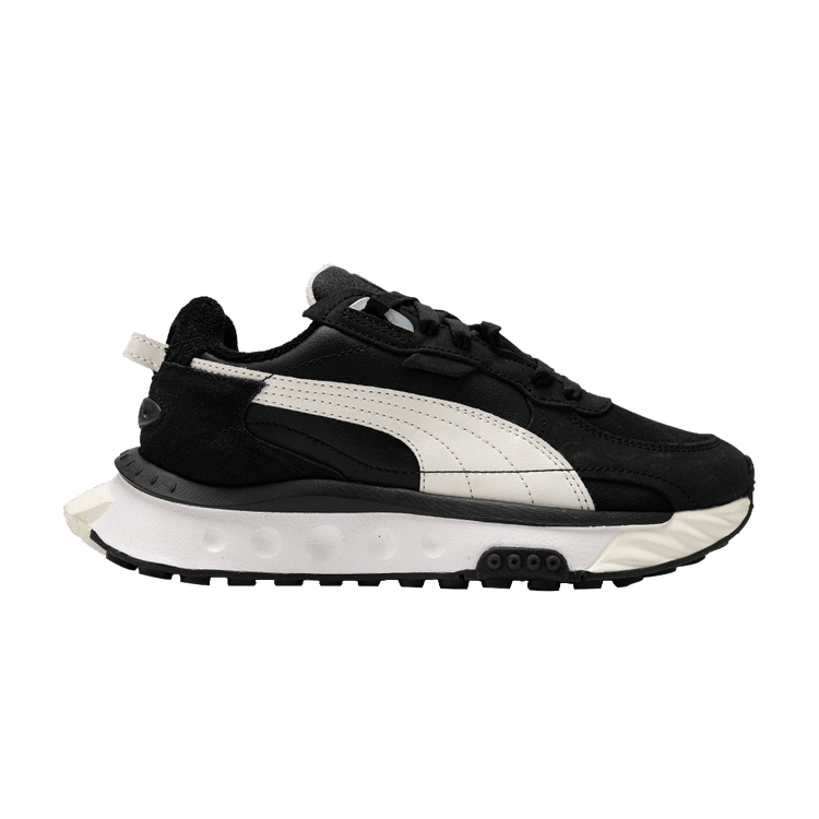 Puma Wild Rider Premium Black White (Women's)