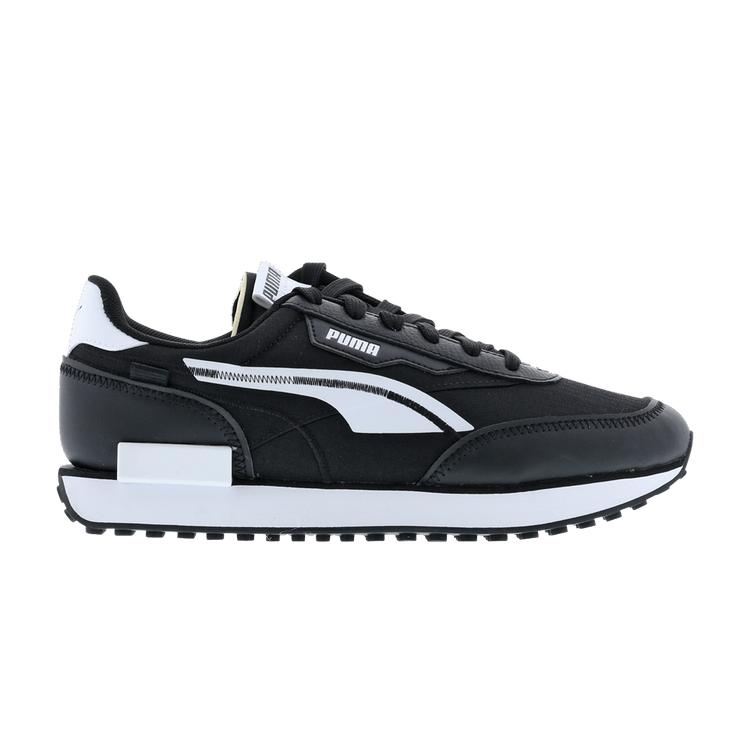 Puma Future Rider Twofold Black White (GS)