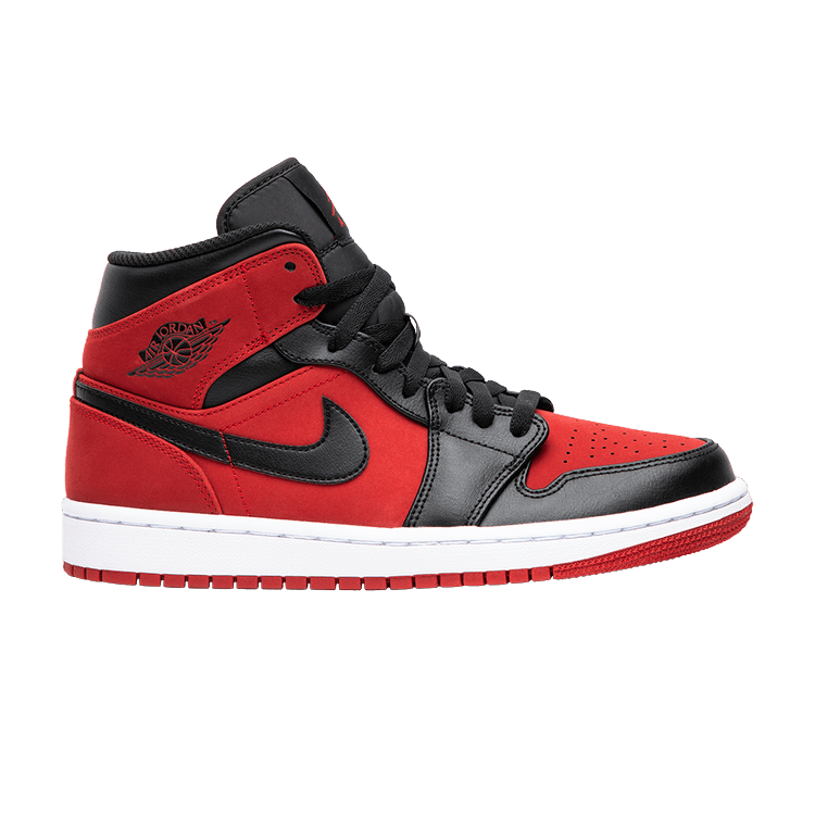 Jordan 1 Mid Gym Red Black