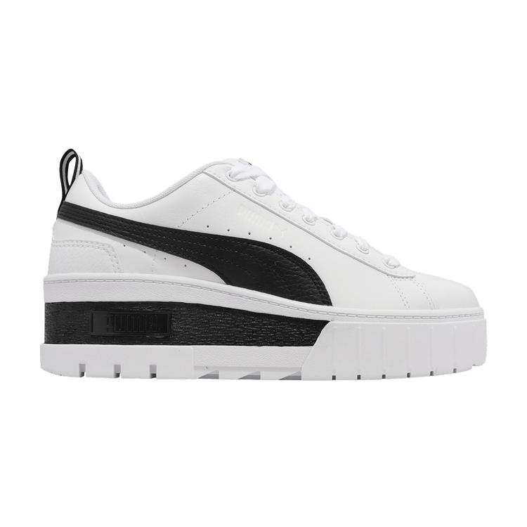 Puma Mayze Wedge White Black (Women's)