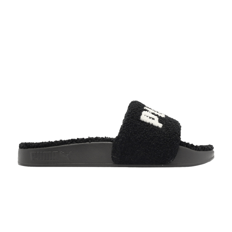 Puma Leadcat 2.0 Sherpa Slide Black White