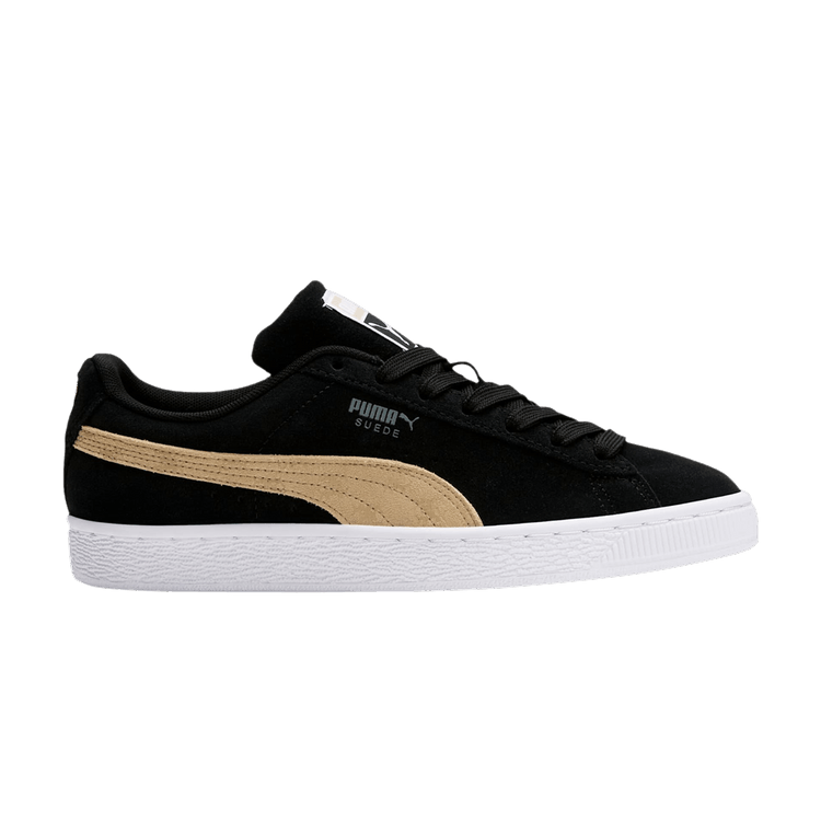 Puma Suede T7 Puma Black Light Sand Puma White (Women's)