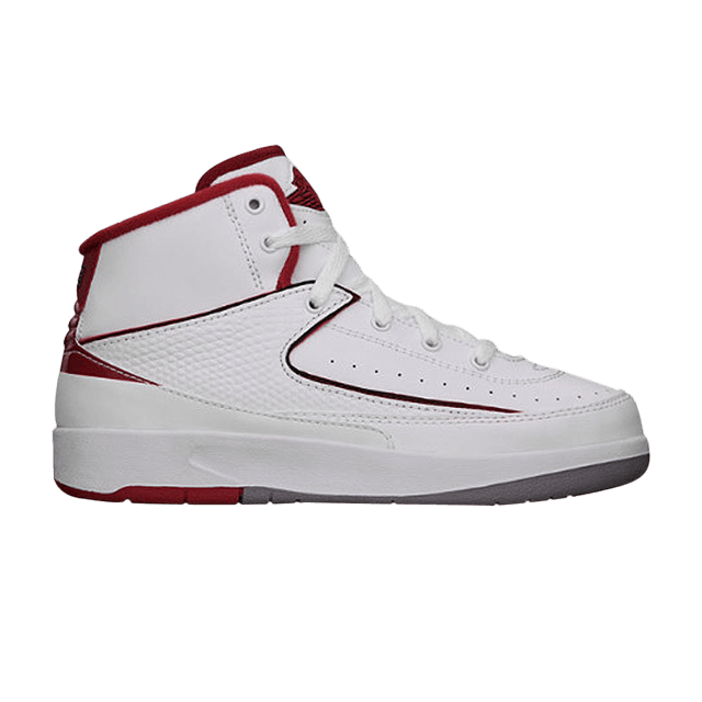 Jordan 2 White Varsity Red Grey (GS)