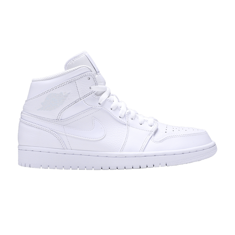 Jordan 1 Mid Triple White (2018)