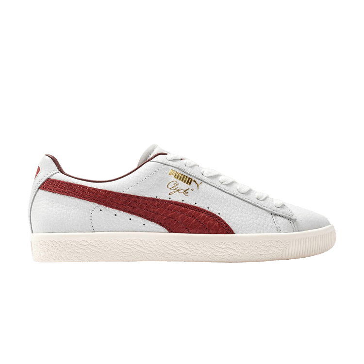 Puma Clyde Made in Italy White Intense Red