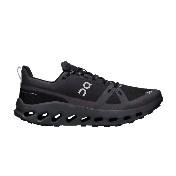 On Running Cloudsurfer Trail Waterproof Black Eclipse