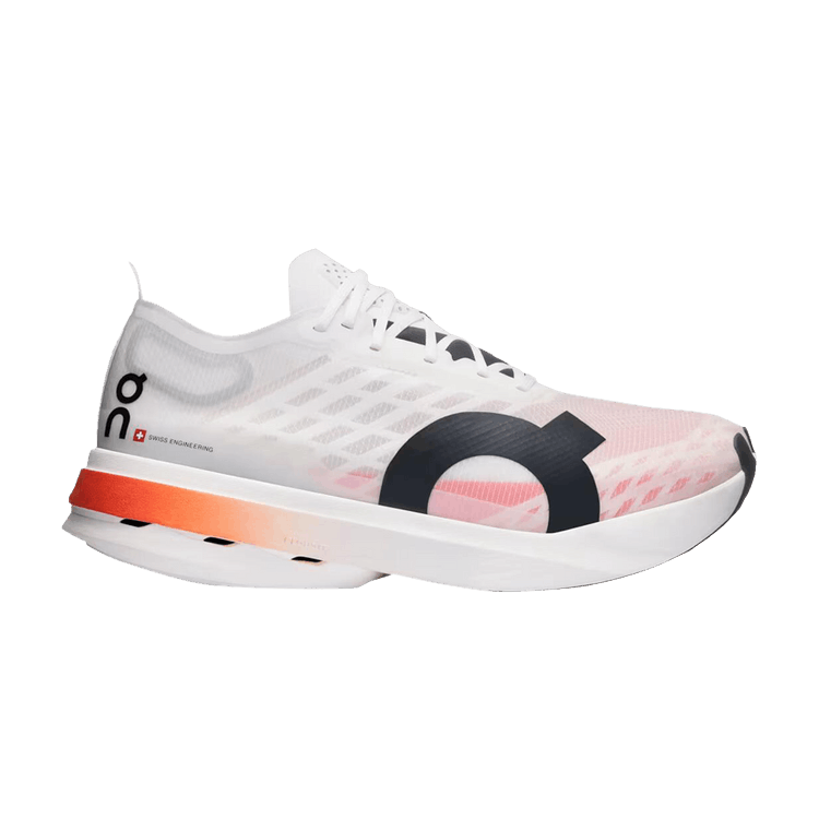 On Running Cloudboom Strike White Black Orange