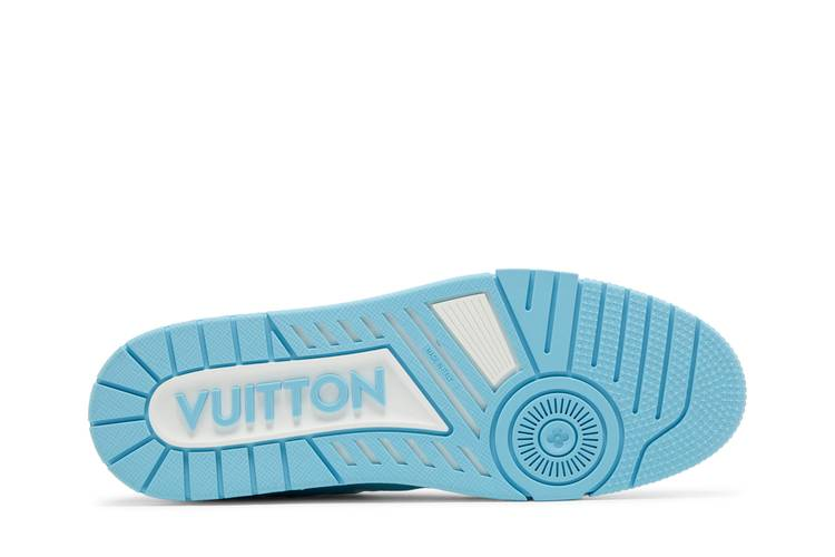 Louis Vuitton Trainer Low White Sky Blue