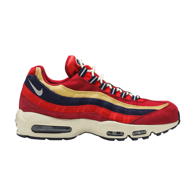 Nike Air Max 95 Red Crush Wheat Gold