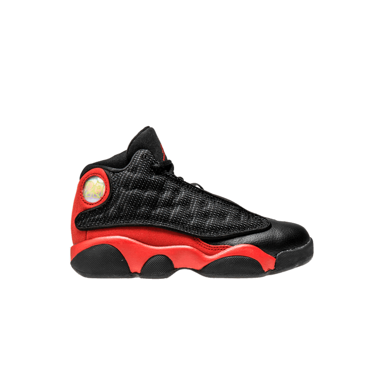 Jordan 13 Retro Black White True Red (PS)