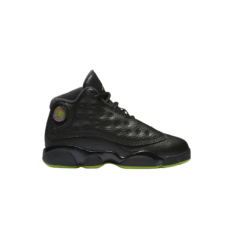 Jordan 13 Retro Black White Altitude Green (PS)