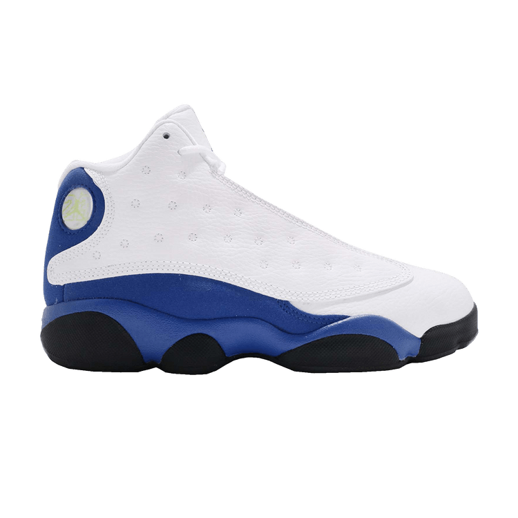 Jordan 13 Retro White Hyper Royal Black (PS)