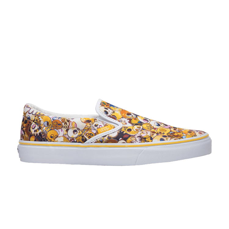 Vans Slip-On LX Murakami Yellow Skull