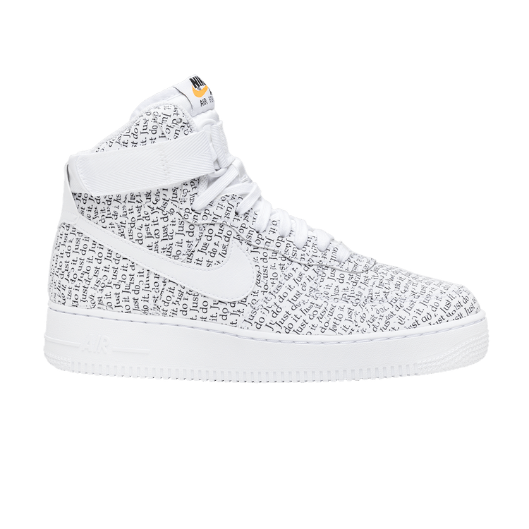 Nike Air Force 1 High Just Do It Pack White (Women's)