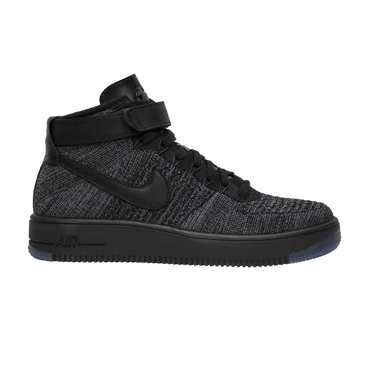 Nike Air Force 1 Ultra Flyknit Mid Dark Grey Black