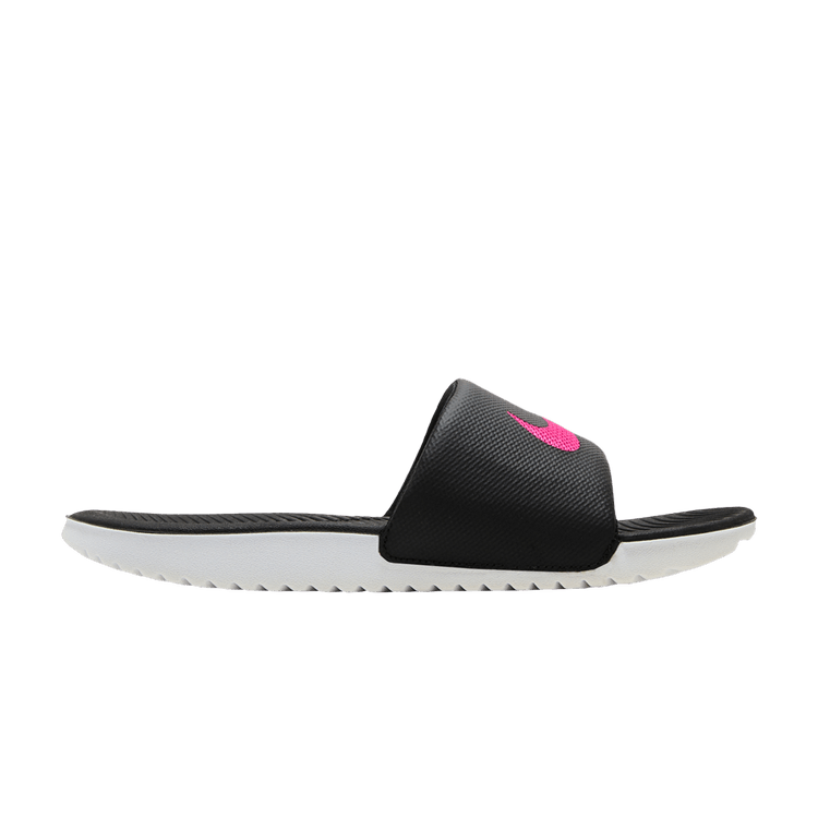 Nike Kawa Slide Black Vivid Pink (Women's)