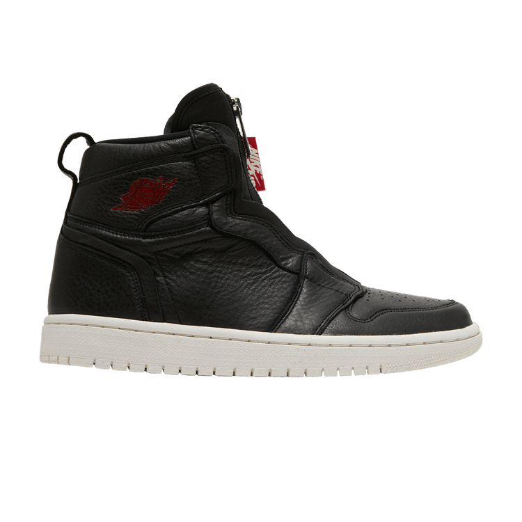 Jordan 1 Retro High Zip Black Gym Red Phantom (Women's)