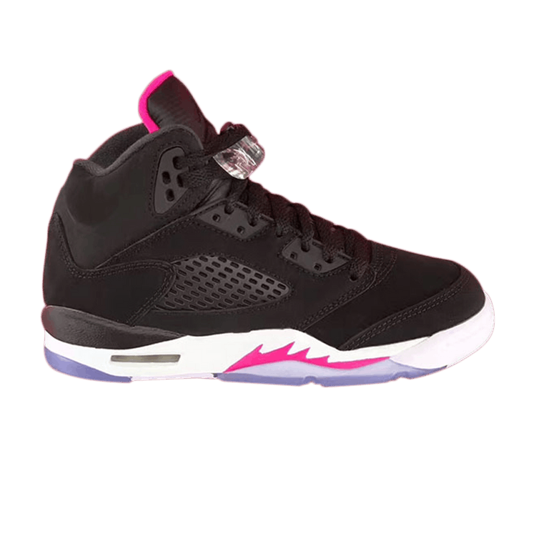 Jordan 5 Retro Black Deadly Pink (GS)