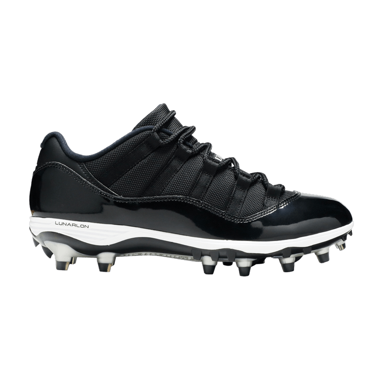 Jordan 11 Retro Low Cleat Black