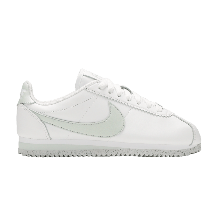 Nike Classic Cortez Flyleather White Light Silver (Women's)