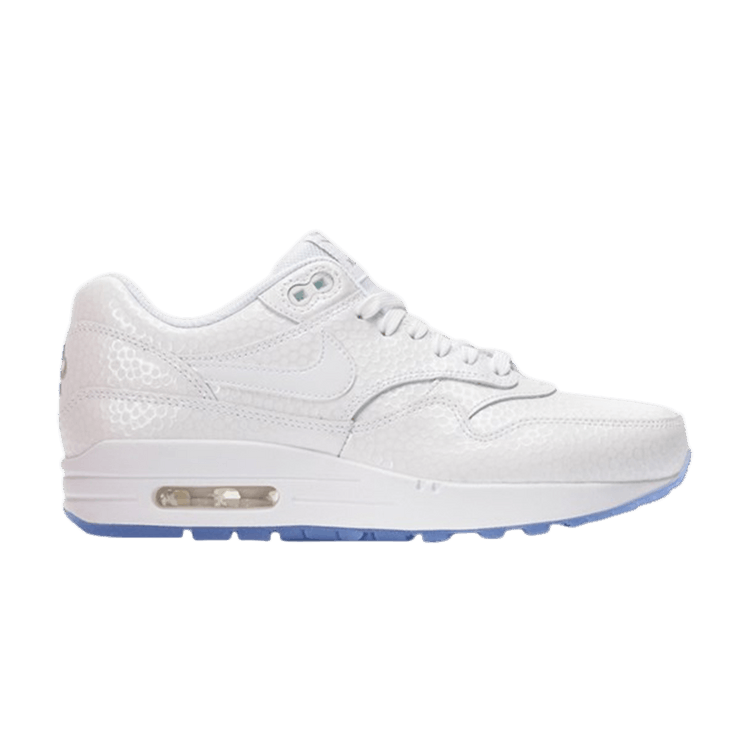 Nike Air Max 1 White Metallic Silver Ice (Women's)