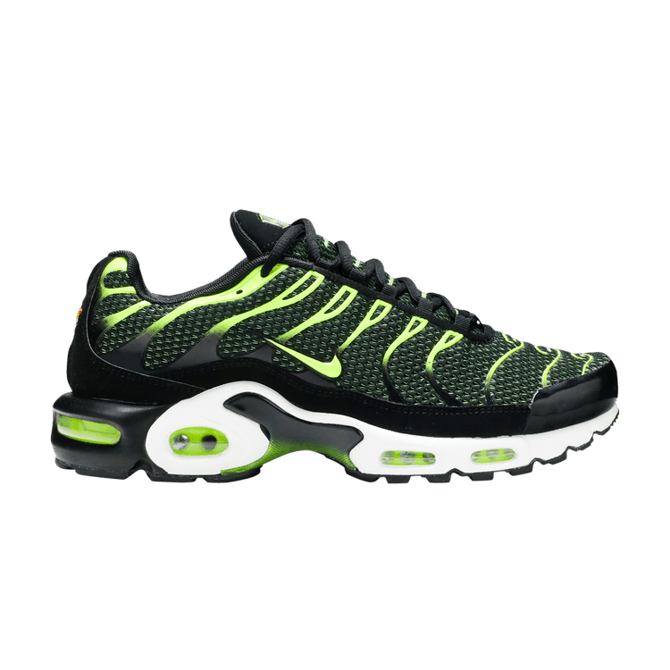 Nike Air Max Plus Black Dark Grey Volt