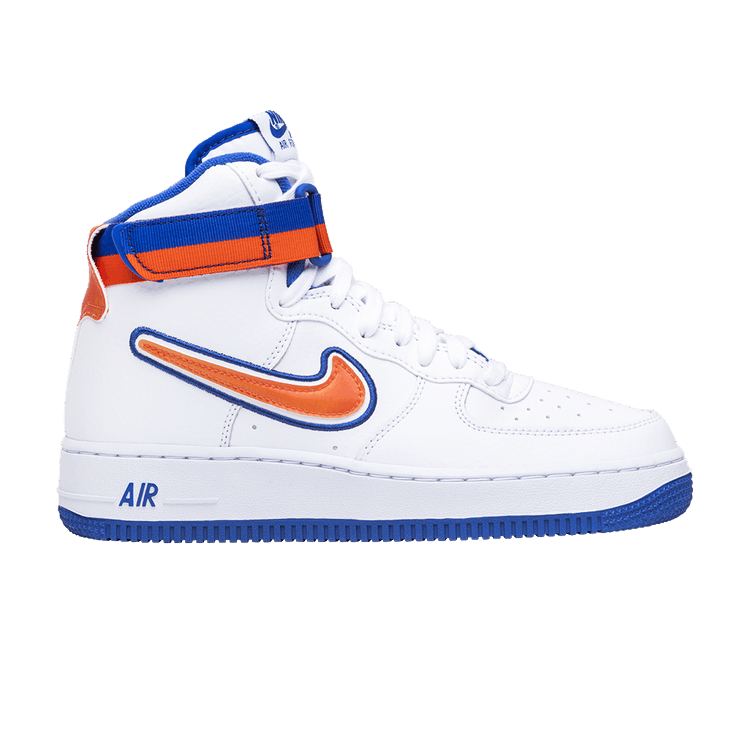 Nike Air Force 1 High Sport NBA White Team Orange Game Royal