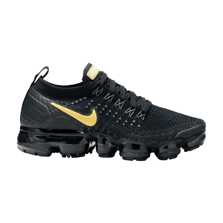 Nike Air VaporMax 2 Black Metallic Gold (Women's)