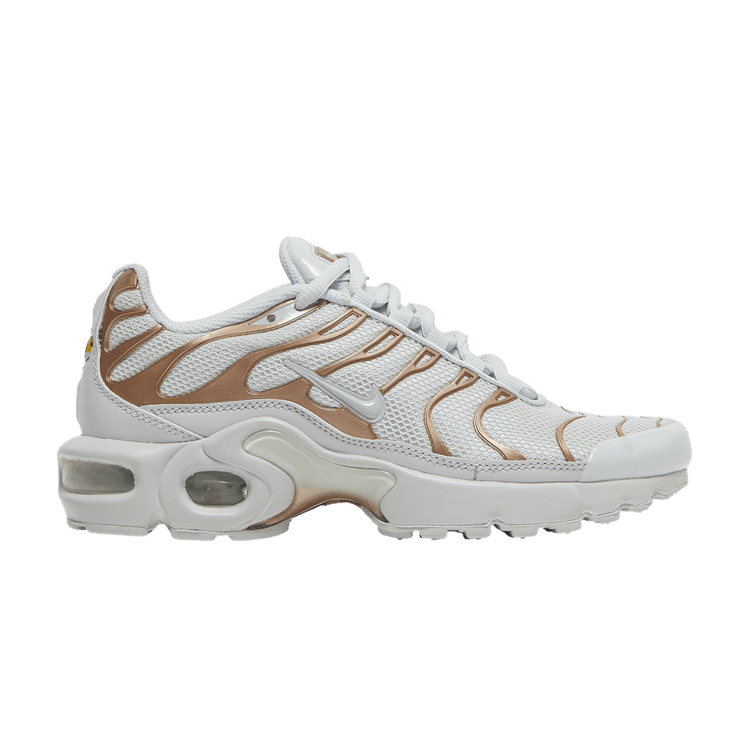 Nike Air Max Plus Pure Platinum Metallic Gold (GS)