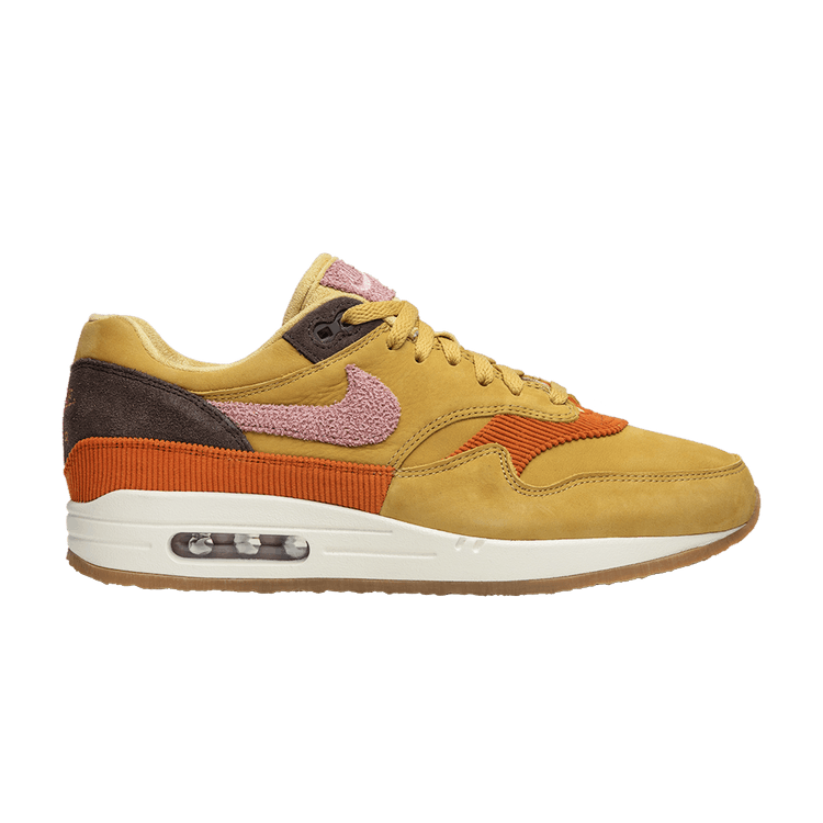 Nike Air Max 1 Crepe Wheat Gold Rust Pink