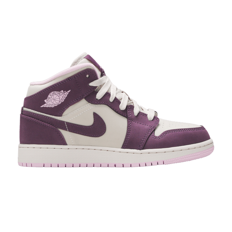 Jordan 1 Mid Pro Purple Desert Sand (GS)