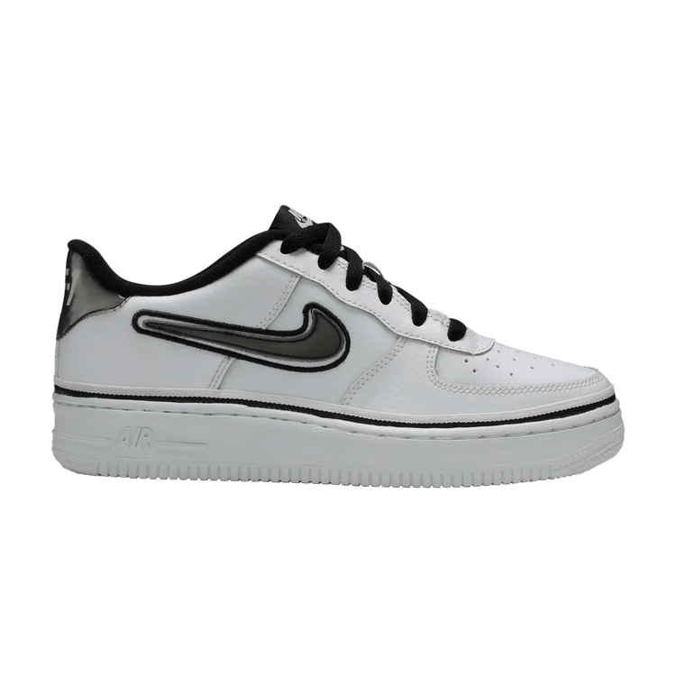 Nike Air Force 1 Low NBA White Black (GS)