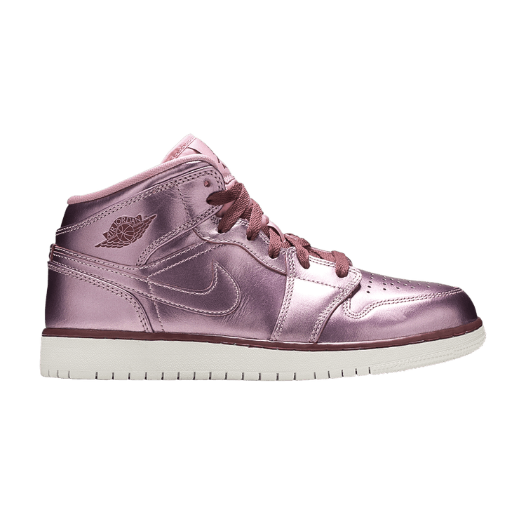 Jordan 1 Mid Pink Rise (GS)