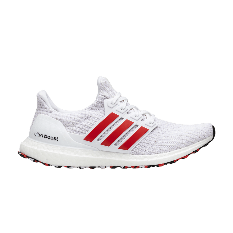 adidas Ultra Boost 4.0 Cloud White Active Red