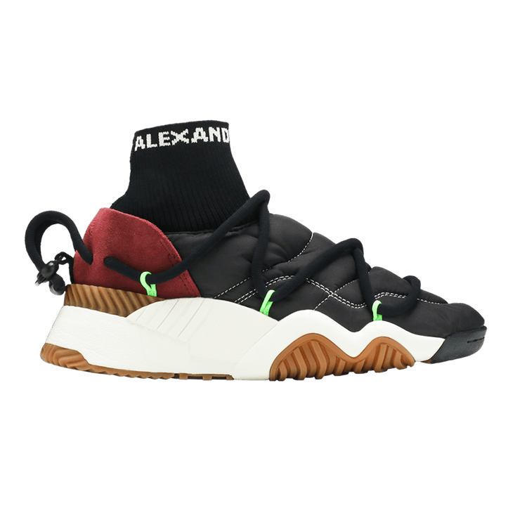 adidas AW Puff Trainer Alexander Wang Core Black Solar Green