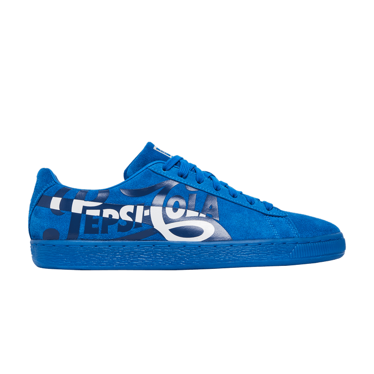 Puma Suede Pepsi Blue