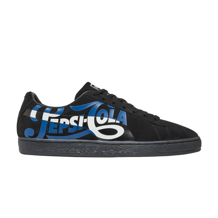 Puma Suede Pepsi Black