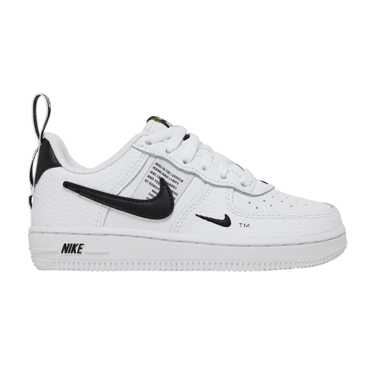 Nike Air Force 1 Low Utility White Black (PS)